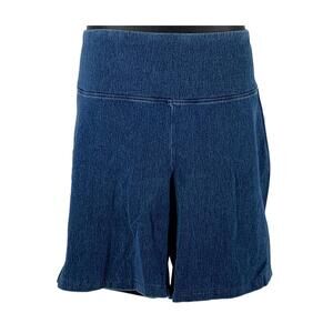 Women with Control Prime Stretch Denim Shorts Midwash - Regular